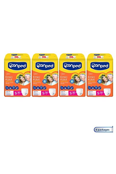 Canped سراويل داخلية صغيرة ماصة - 30 قطعة × 4 قطع