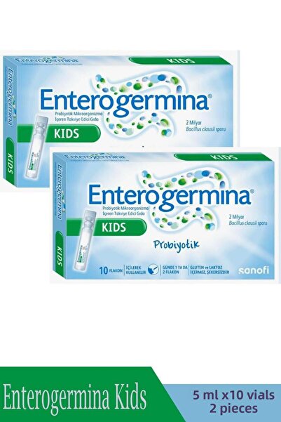 Enterogermina Kids 10 Vials 2 Pieces