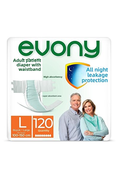 Evony Large 120 Pieces Adult Patient Diapers