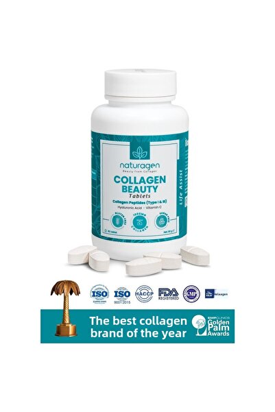 Naturagen Vitamin C 60 Tablets - Collagen Type 1-3