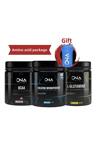 Dna Nutrition حزمة الأحماض الأمينية (بي سي إيه إيه 250 جرام + كرياتين 250 جرا...