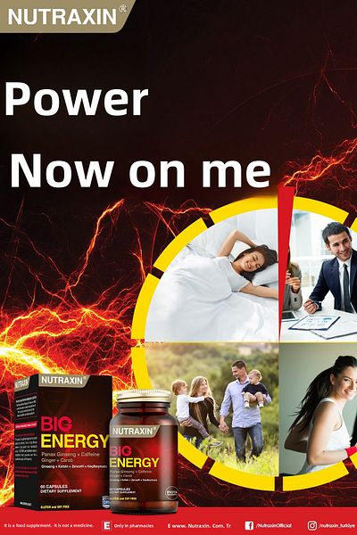 Nutraxin Big Energy - 60 Tablets Vitamin Supplement
