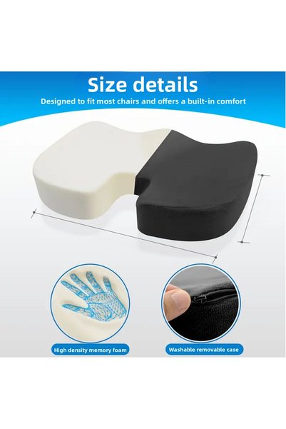 Walter White Visco Sitting Cushion Orthopedic Visko Pillow Lumbar Back Support Cushion