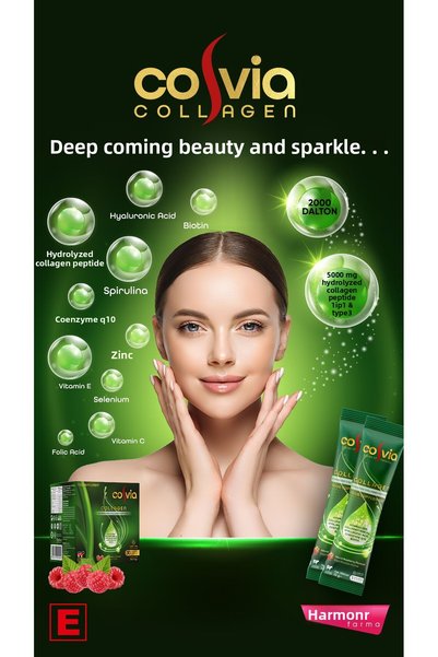 COSVIA Collagen Hydrolyzed Peptide 1 Pk. 30 Sachets (1 Month's Supply)