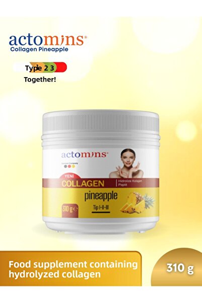 actomins كولاجين بينابل - كولاجين بنكهة الأناناس 310 جرام