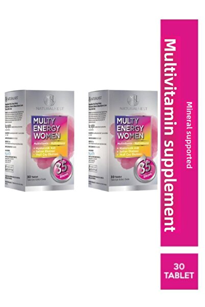 Naturalnest ALANA 2.SI 50٪ قرص متعدد الفيتامينات - 30 قرصًا