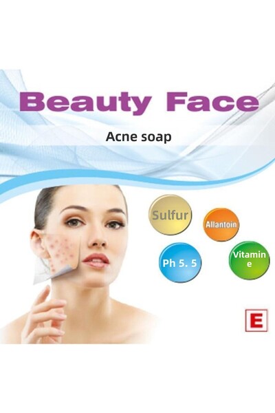 Beauty صابون البشرة لحب الشباب بالوجه 90 جرام