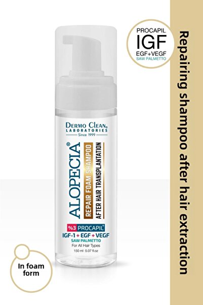 Alopecia Procapil 150 ml - Repairing Igf Foam Shampoo after Hair Transplant