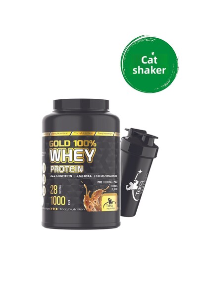 Torq Nutrition 1000 جرام بروتين جولد وي بنكهة البسكويت
