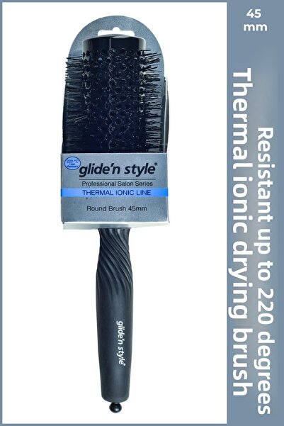 Glide'n Style فرشاة مجفف الشعر الحرارية الاحترافية مقاس 45 مم - Gs-252