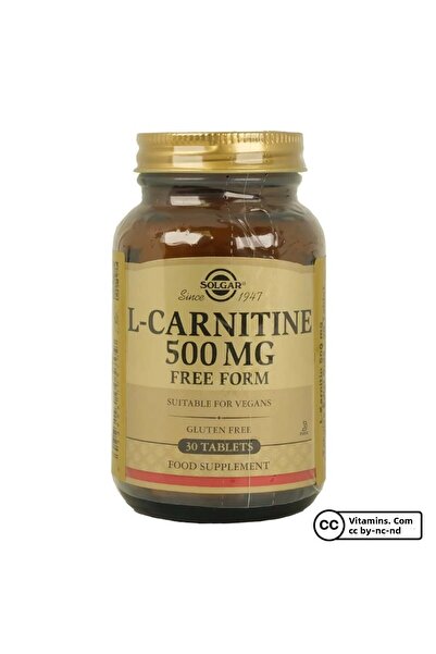 Solgar إل-كارنيتين 500 ملجم 30 قرصًا - نافذة الجمال مع المفاجأة