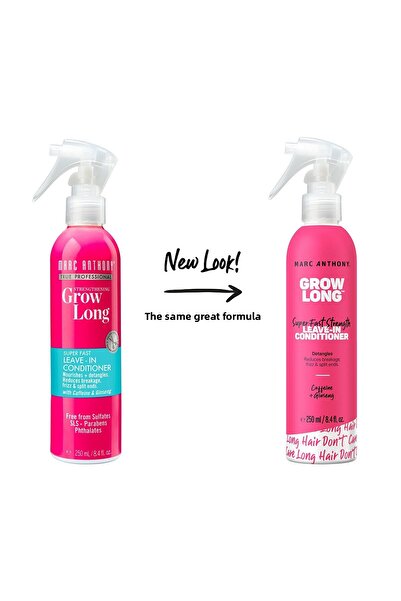 MARC ANTHONY Grow Long Yavaş Uzayan Saçlar Için Durulanmayan Bakım Kremi 250 ml