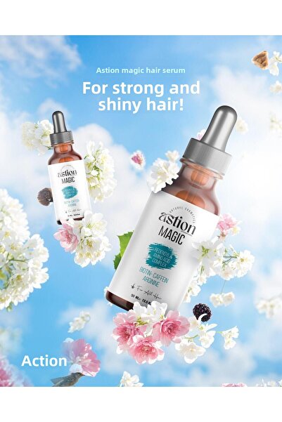 ASTİON İNTERNATİONAL مصل العناية بالشعر من أستيون ماجيك ريبورن، البيوتين، الك...