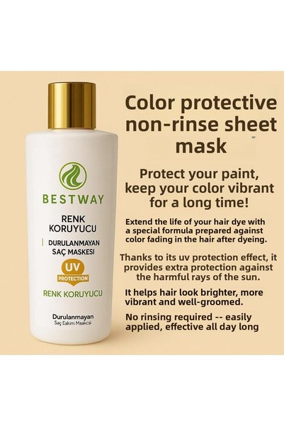 BESTWAY KUAFÖR & GÜZELLİK SALONU Color Protective No-Ripe Hair Mask
