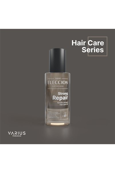 VARİUS PROFESYONEL Hair Care Oil Set of 3 - Argan, Roucou, Strong Repair