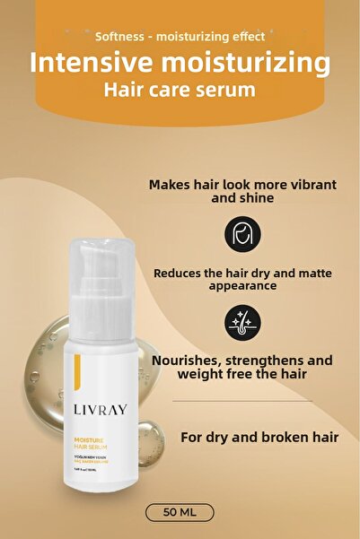 Livray مصل الترطيب المكثف 50 مل