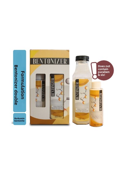 Bentonızer Mediclay Bentonizer تركيبة مزدوجة 500 مل منتجات الحياة