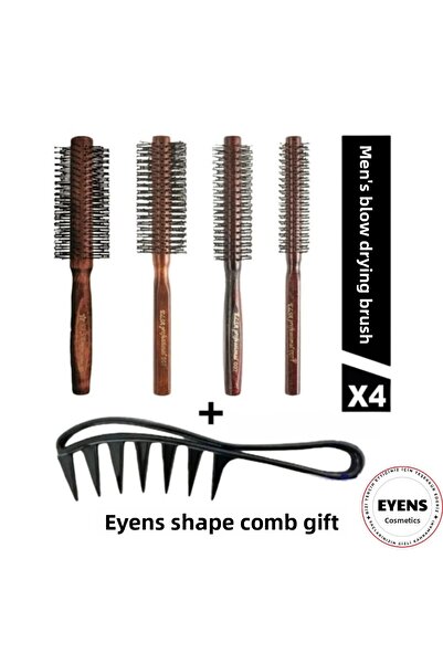 ELSA Επαγγελματικό σετ 4 χτενών ανδρικής περιποίησης με κερί με δώρο