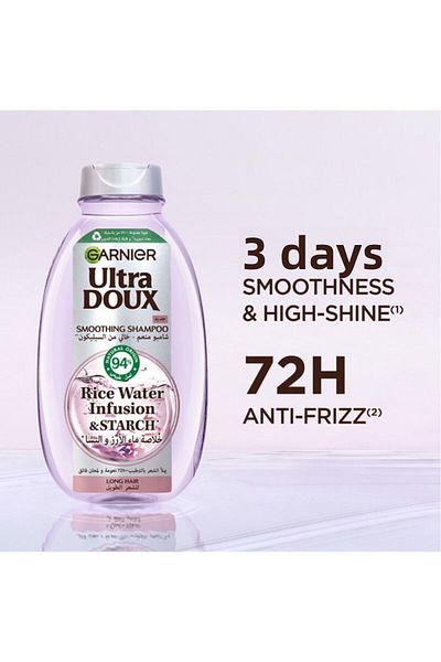 Garnier ULTRA DOUX RICE WATER SH B200ML 002