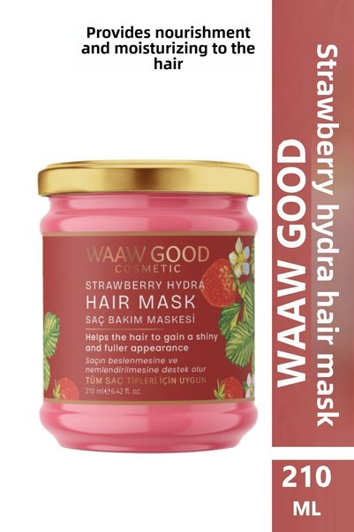 WAAW GOOD Strawberry Hydra Hair Care Mask 210 ml