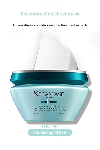 Kerastase Resistance Force Architect-Weak Hair Mask with Pro-Keratin Content ...