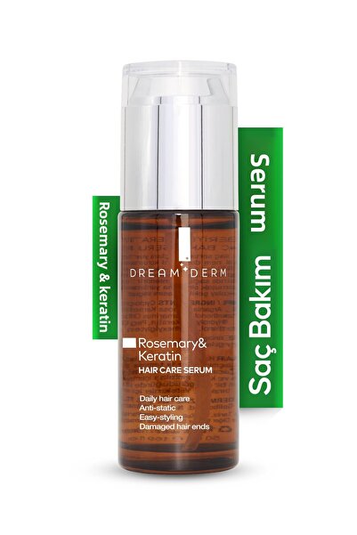 Dream Derm سيروم الشعر بالروزماري والكيراتين - لإصلاح الشعر ولمعانه ونعومته 5...