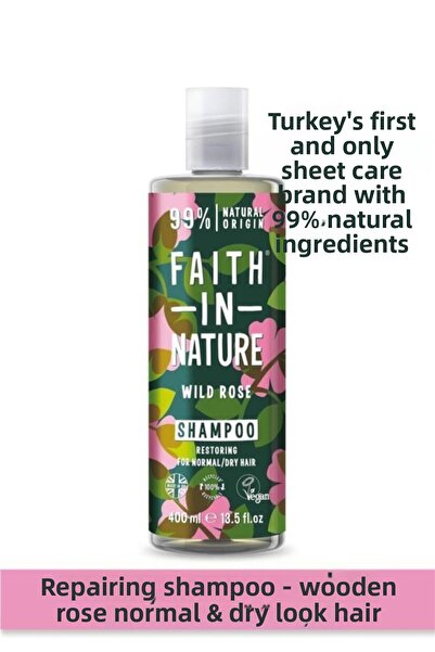 Faith In Nature Wild Rose Shampoo 400 ml