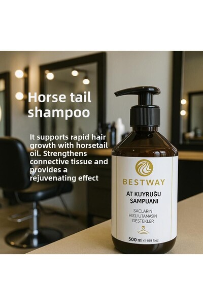 BESTWAY KUAFÖR & GÜZELLİK SALONU شامبو وصلة الشعر السريع من ذيل الحصان