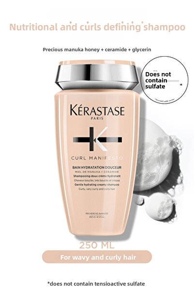 Kerastase Curl Manifesto Curl Defining Frizz and Anti-Frizz Shampoo 250 ml