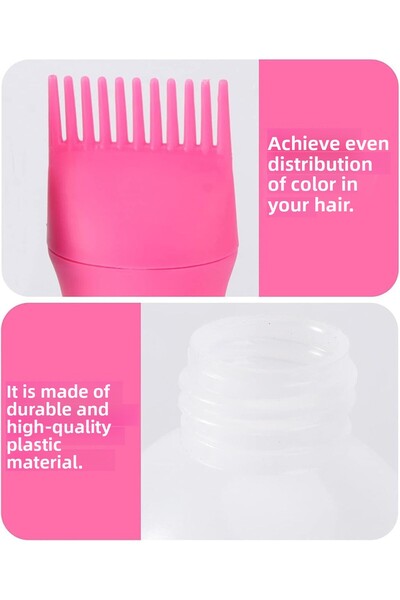 COZY SENSE Hair Coloring Grooming Comb 1Pc Colorful Practical Hair Coloring Bottle Grooming Oil Hair Dye Gloves Brush