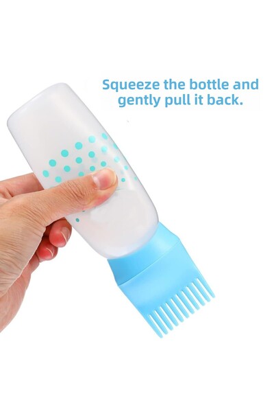COZY SENSE Hair Coloring Grooming Comb 1Pc Colorful Practical Hair Coloring Bottle Grooming Oil Hair Dye Gloves Brush