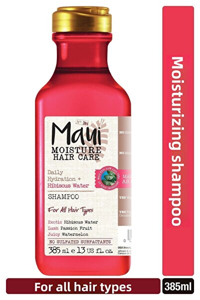 Maui Hibiscus Moisturizing Shampoo - 385 ml