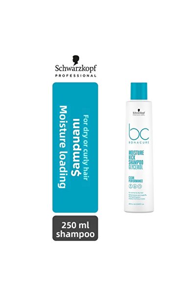 Bonacure Bc Bonacure Moisture Kick in Hair Natural Shine Creative and Moisturizing Shampoo 250ml/
