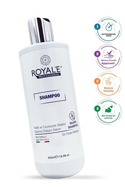 royale professional شامبو فضي 500 مل - شامبو فضي اللون