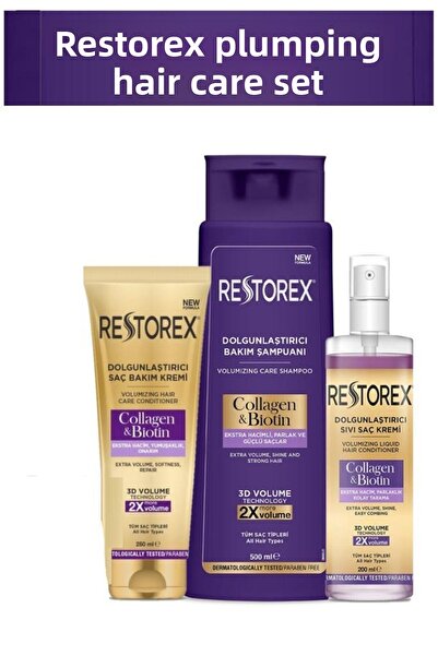 Restorex Set de îngrijire a părului pentru volum