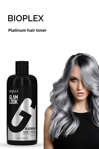 bioplex professional istanbul تونر بيوبليكس بلاتينيوم - صبغة تنغيم فضية إضافية 400 مل