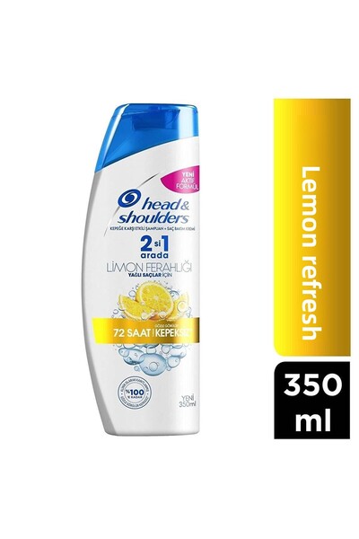 Head&Shoulders Head & Shoulders 350 Ml. Shampoo 2-in-1 Lemon Freshness 72 Hours Dandruff-Free