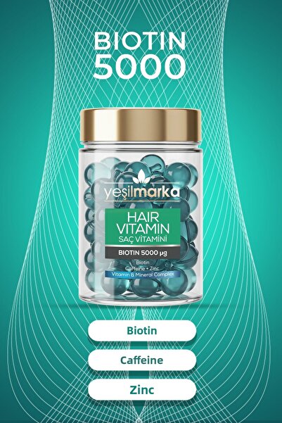 yeşilmarka Revitalizing, Repairing and Anti-Hair Loss Hair Vitamin Care Set (90 Capsules)