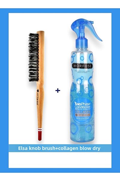 ELSA Βούρτσα με κόκκινη μύτη + Νερό από φυσαλίδες με κολλαγόνο 400ml