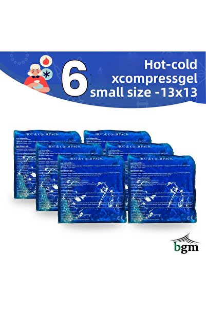 bgm Hot Cold Compress Thermo Gel Small Size 13X13 Cold Pack Ice Bait Pack