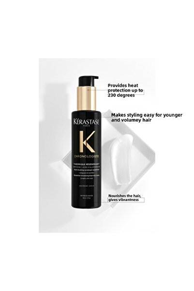 Kerastase 150 مل - كريم العناية المجدد الحراري من كرونوغست، واقي من الحرارة، ...