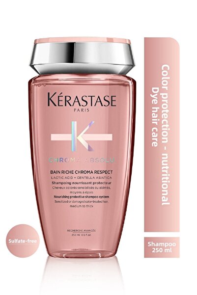 Kerastase شامبو كروما أبسولو باين ريتش - شامبو مغذي وواقي للشعر 250 مل