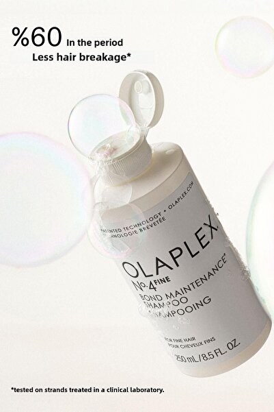 Olaplex No.4 Fine Bond Maintenance Shampoo - Bond Strengthening Care Shampoo for Fine Hair - 250 ml