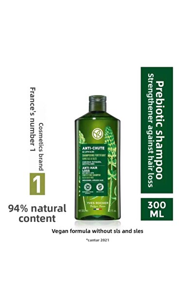 Yves Rocher Anti-Chute Anti-Hair Loss Strengthening Prebiotic Shampoo 300ml