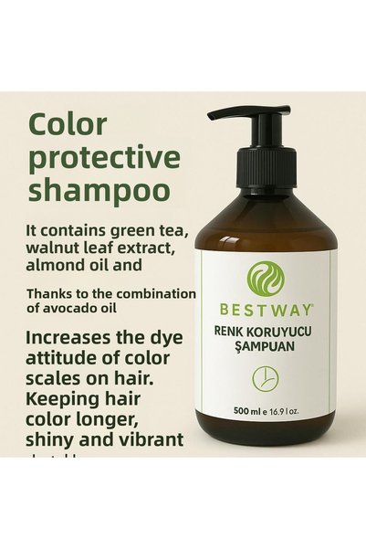 BESTWAY KUAFÖR & GÜZELLİK SALONU Color Protective Shampoo
