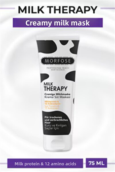 Morfose Creamy Milk Hair Mask Milk Therapy 75 ml