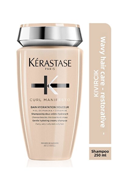 Kerastase شامبو Curl Manifesto Bain - 250 مل EVA Hydratation FND للشعر المجعد