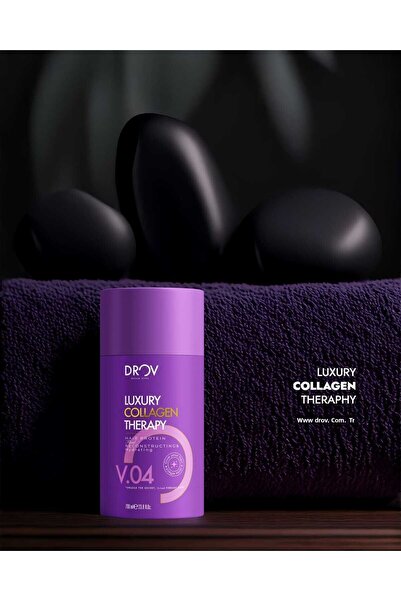 DROV KOZMETİK بروتين الشعر العلاجي بالكولاجين الفاخر 700 مل