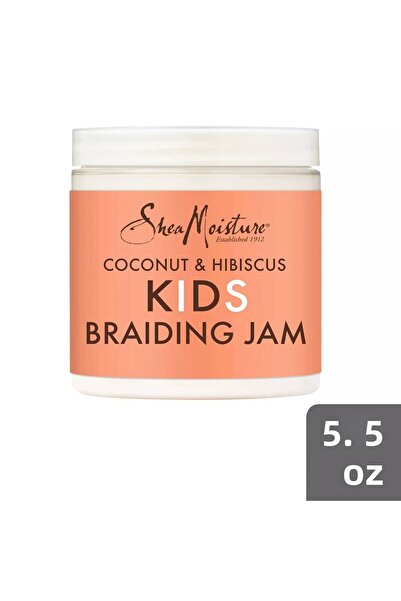 Shea Moisture مربى الضفائر للأطفال بجوز الهند والكركديه من شيا مويستشر - 5.5 أونصة