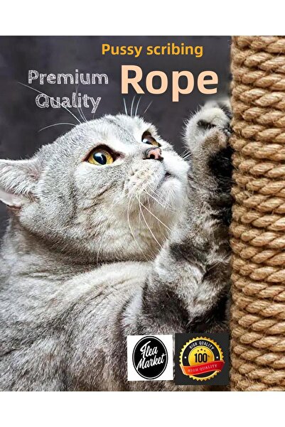 Alfa Tasarım Cat Scratch Rope 4 mm X 15 Meters